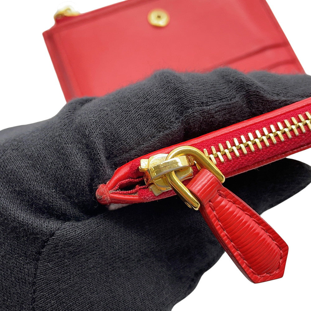 PRADA Compact wallet Raqqa1ML024 Leather