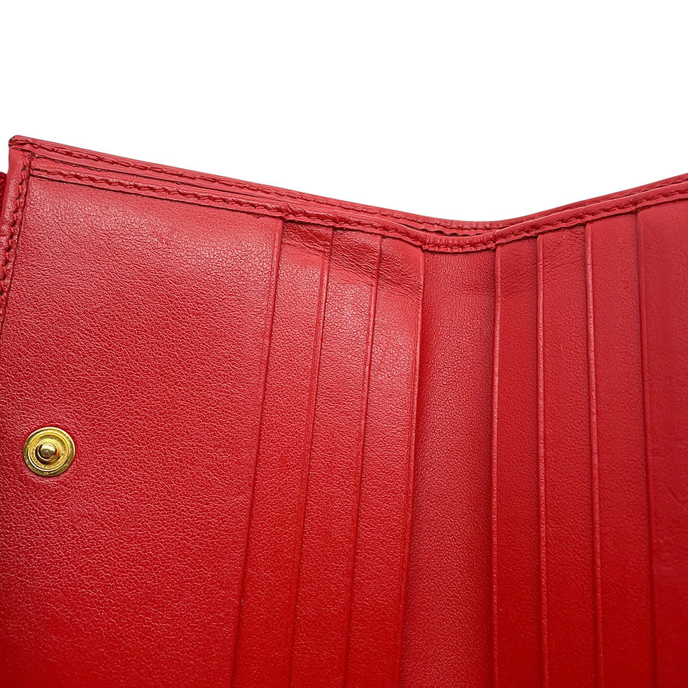PRADA Compact wallet Raqqa1ML024 Leather