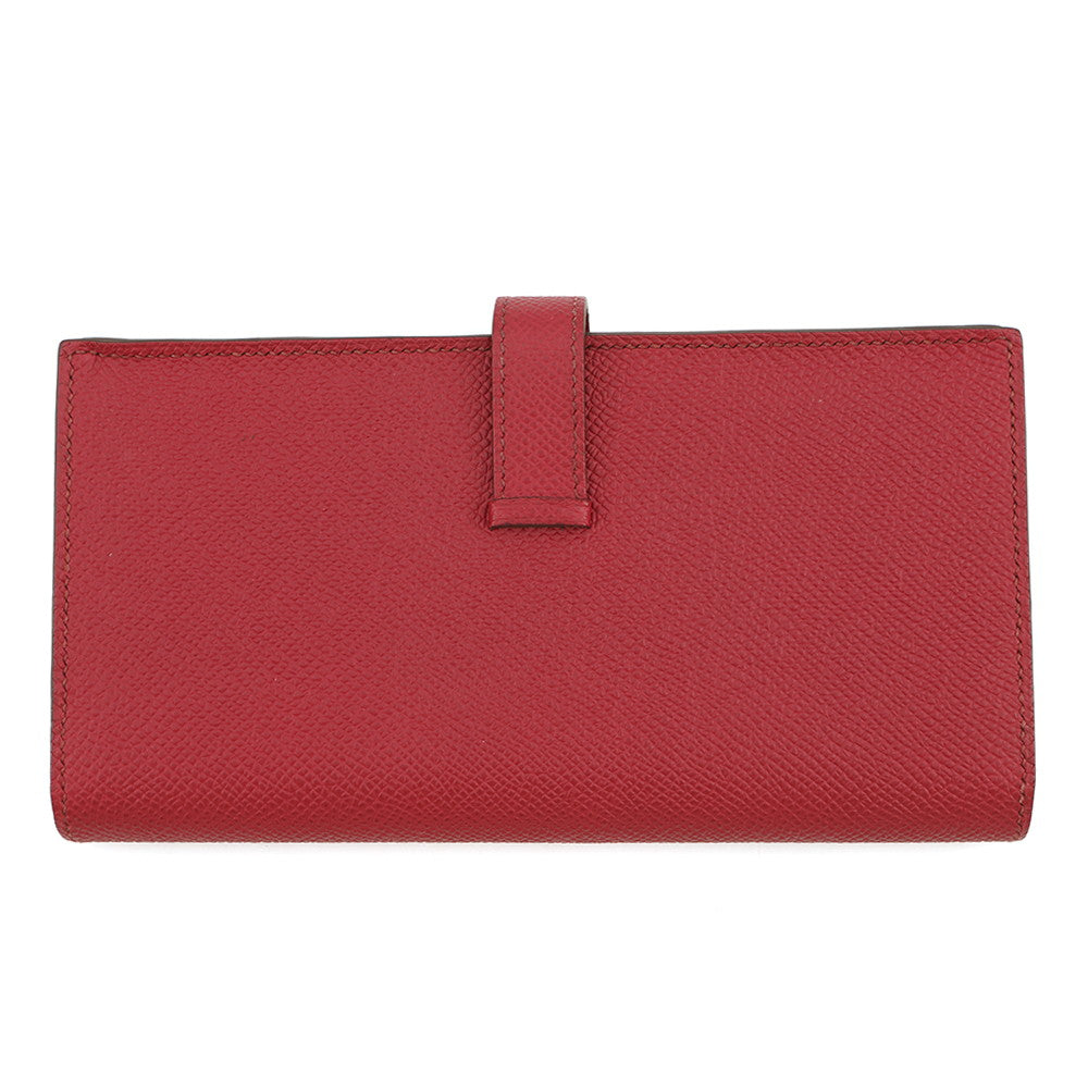 HERMES Bearnsfre Verso Ruby/Orange Epsom