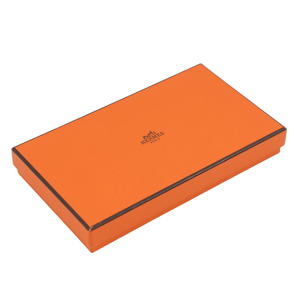 HERMES Bearnsfre Verso Ruby/Orange Epsom