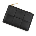 Bottega Veneta Cassette Maxi Intrecciato Fragment Case Black681010 Leather