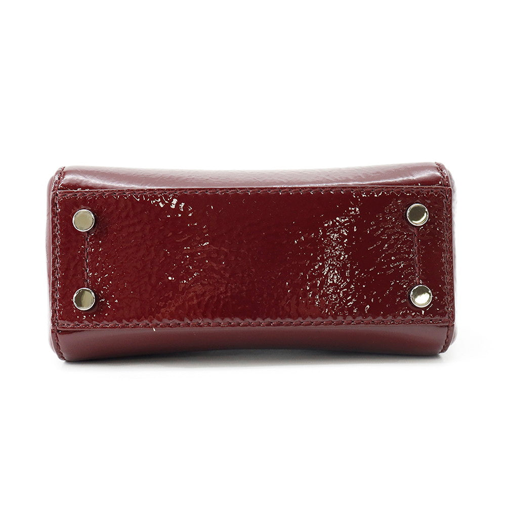 JIMMY CHOO Varenne 2WAYBag New Griotte Patent Leather
