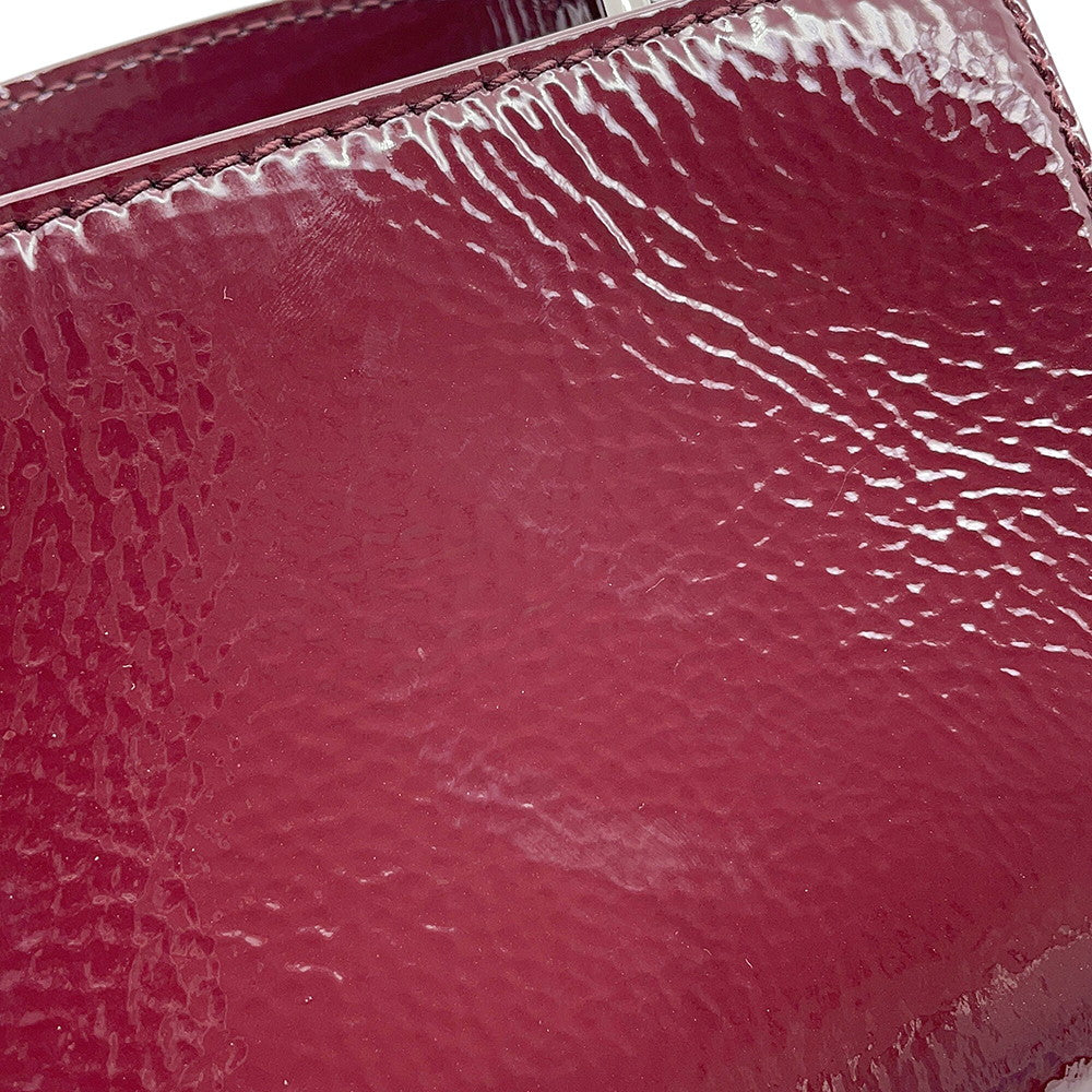 JIMMY CHOO Varenne 2WAYBag New Griotte Patent Leather