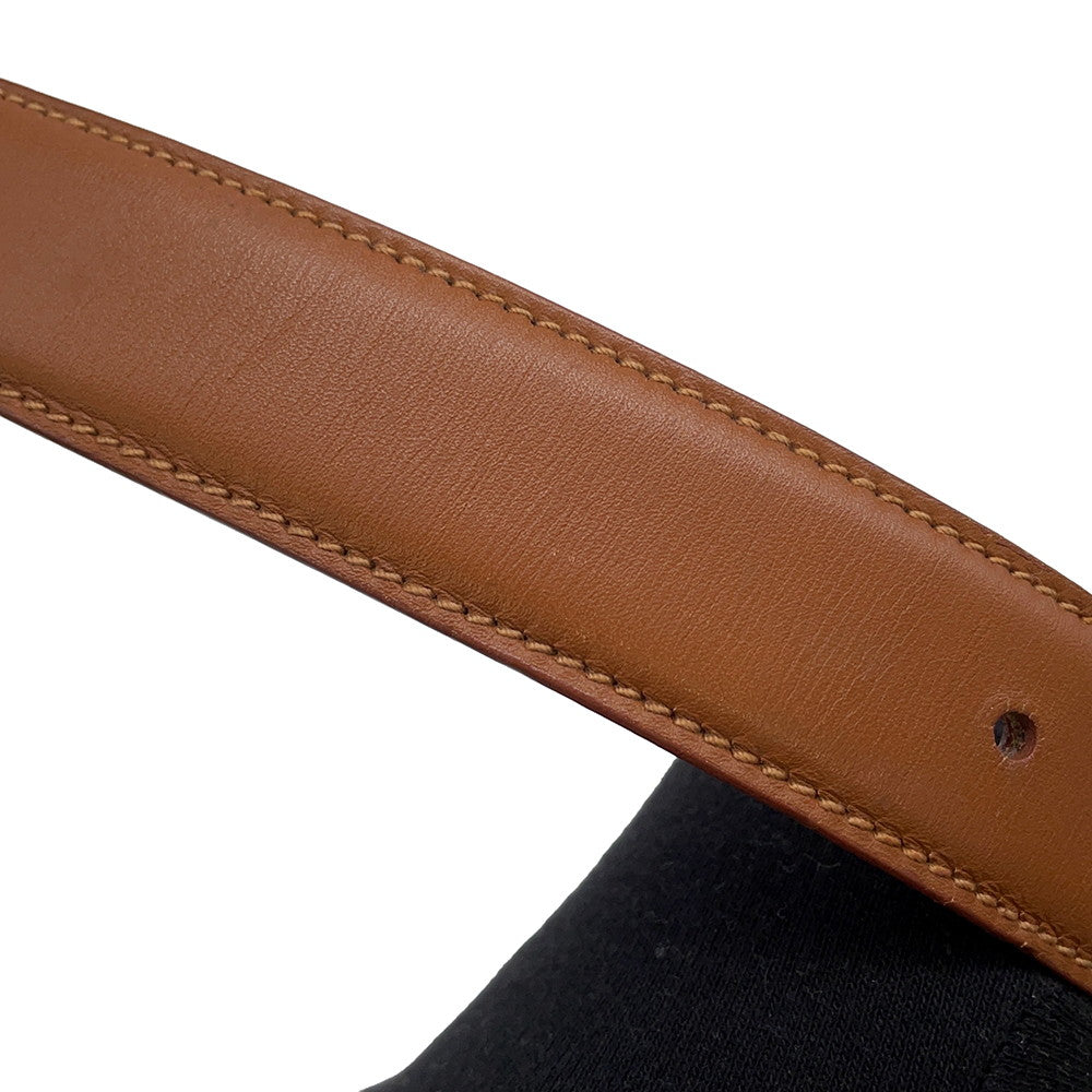 GUCCI Belt Size 70 Brown/Red036・01/79・0964 Leather