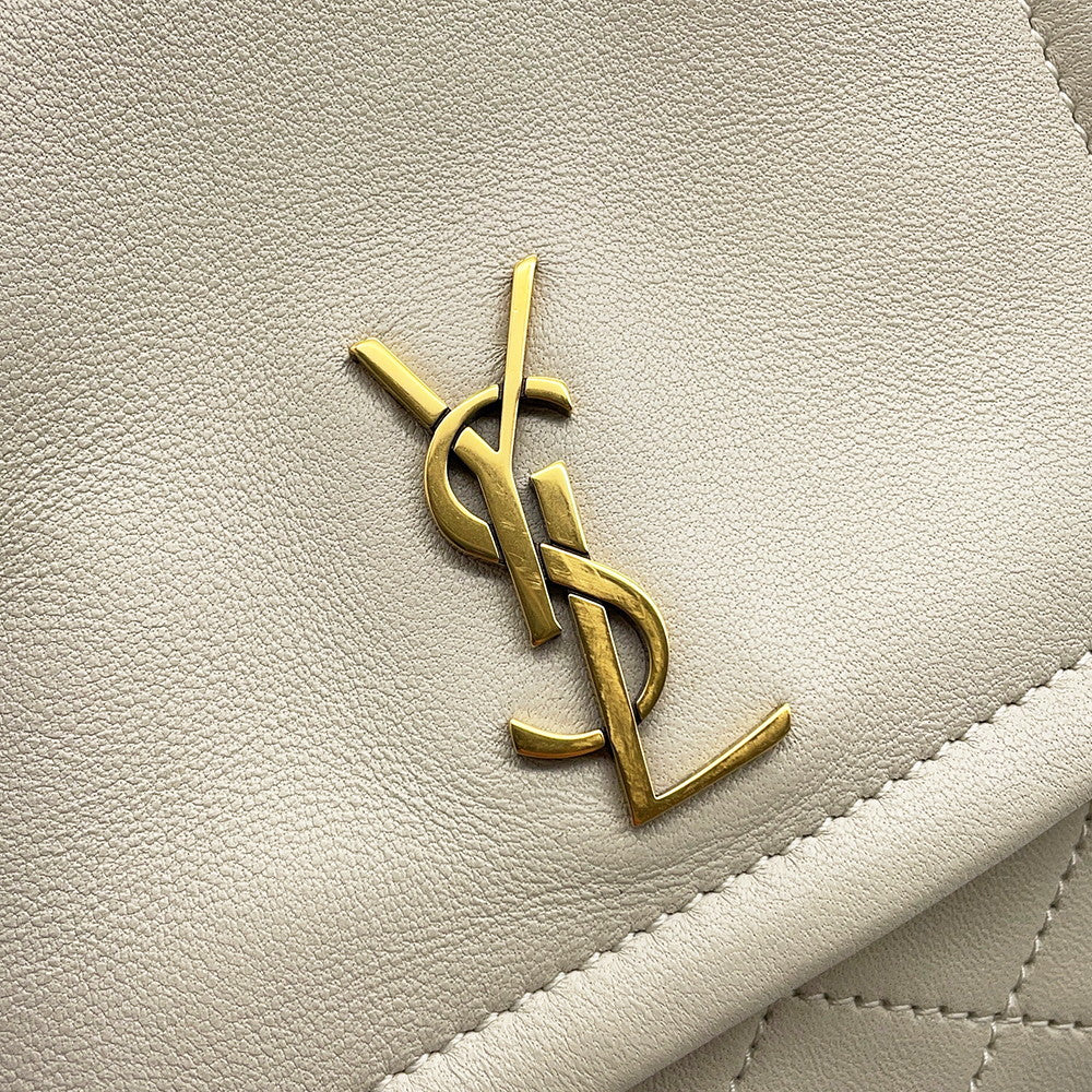 SAINT LAURENT PARIS Mini Nolita White1672738 Leather