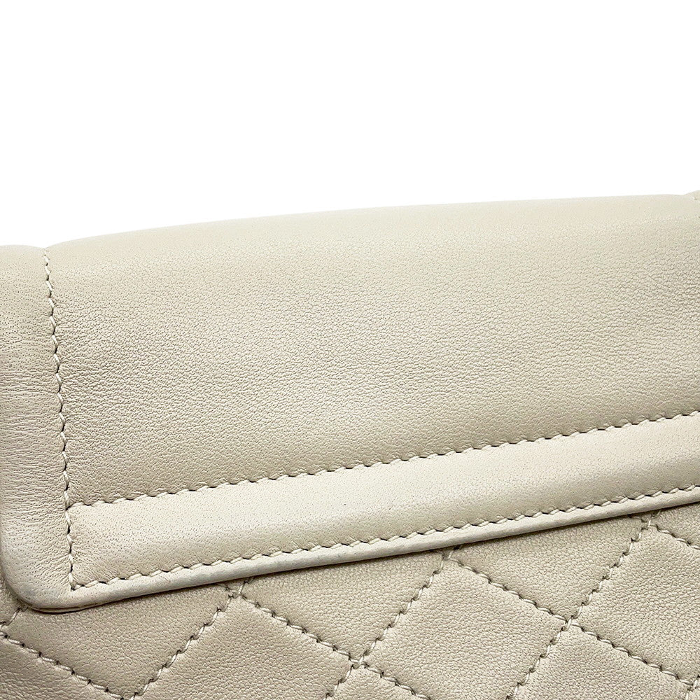 SAINT LAURENT PARIS Mini Nolita White1672738 Leather
