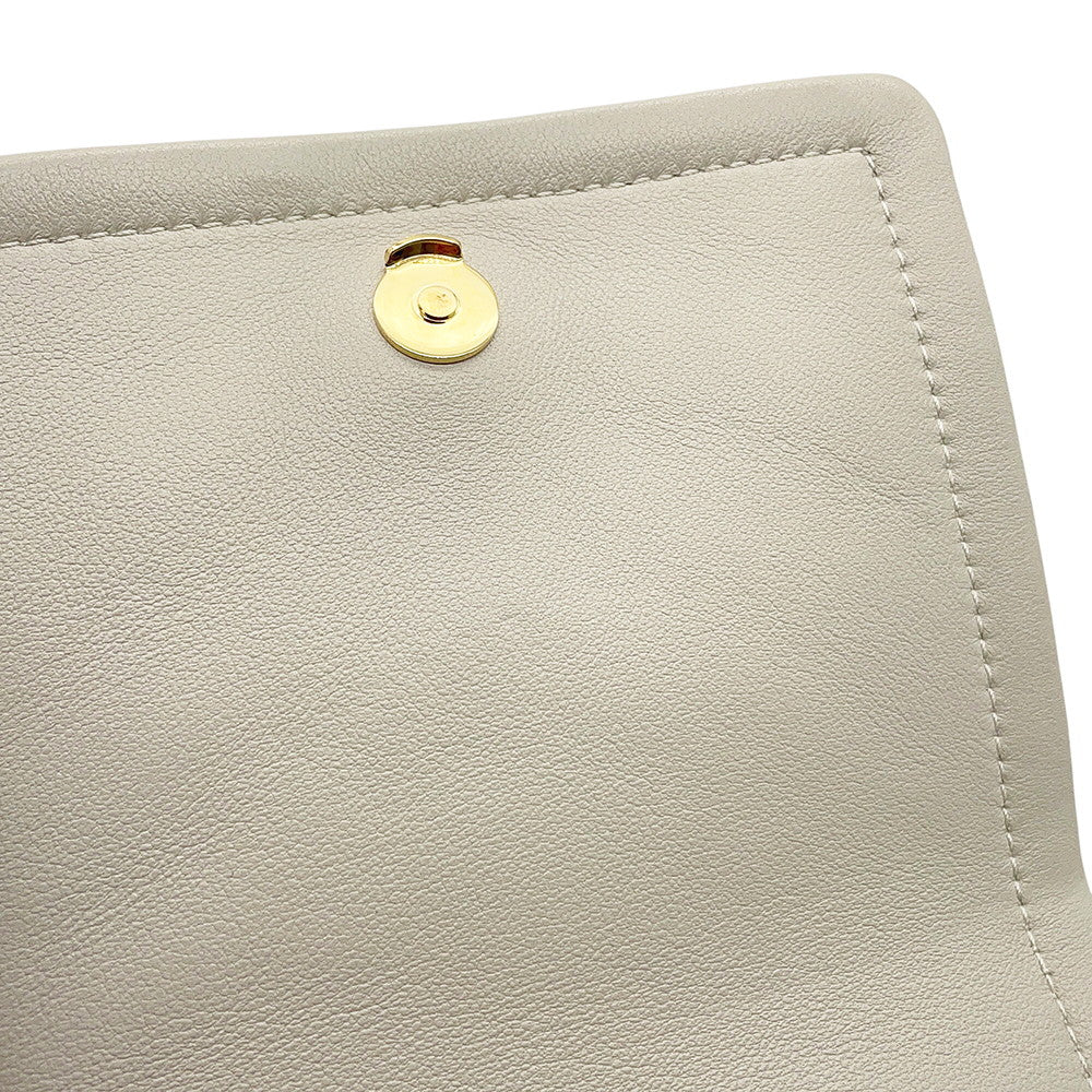 SAINT LAURENT PARIS Mini Nolita White1672738 Leather