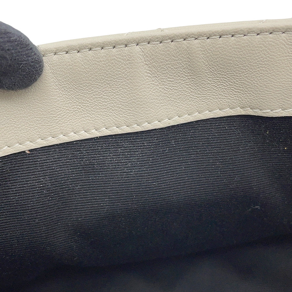 SAINT LAURENT PARIS Mini Nolita White1672738 Leather