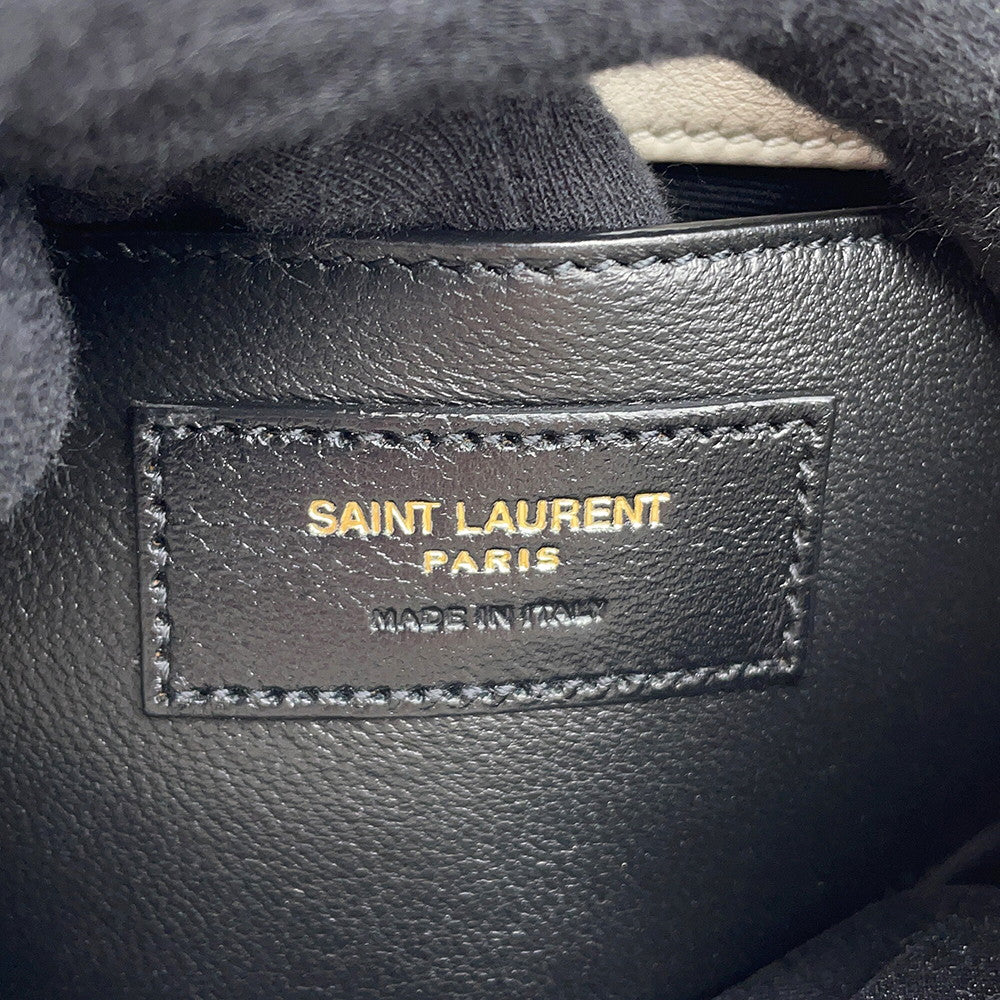 SAINT LAURENT PARIS Mini Nolita White1672738 Leather