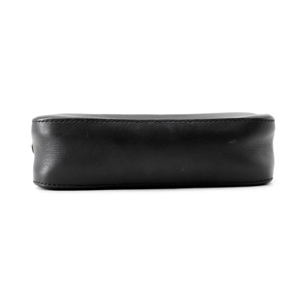 JIMMY CHOO Varenne Shoulder Bag Black Leather