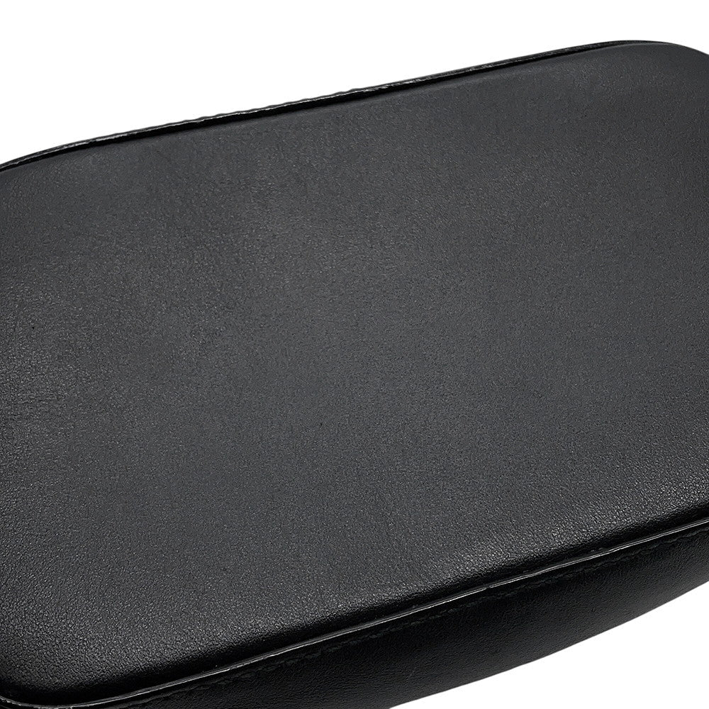 JIMMY CHOO Varenne Shoulder Bag Black Leather