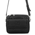 GUCCI Jumbo GG Small Cross Body Bag Black794088 Leather