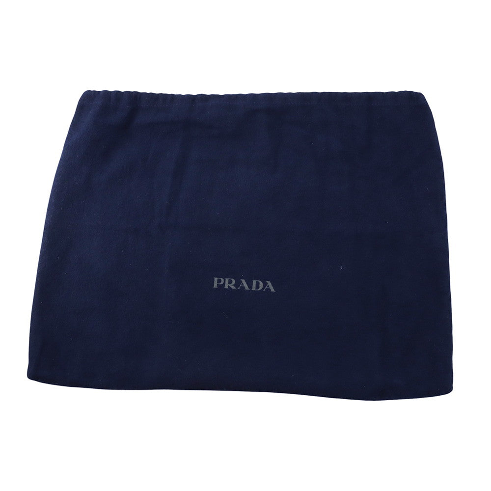 PRADA Clutch Bag Black2VN003 Leather