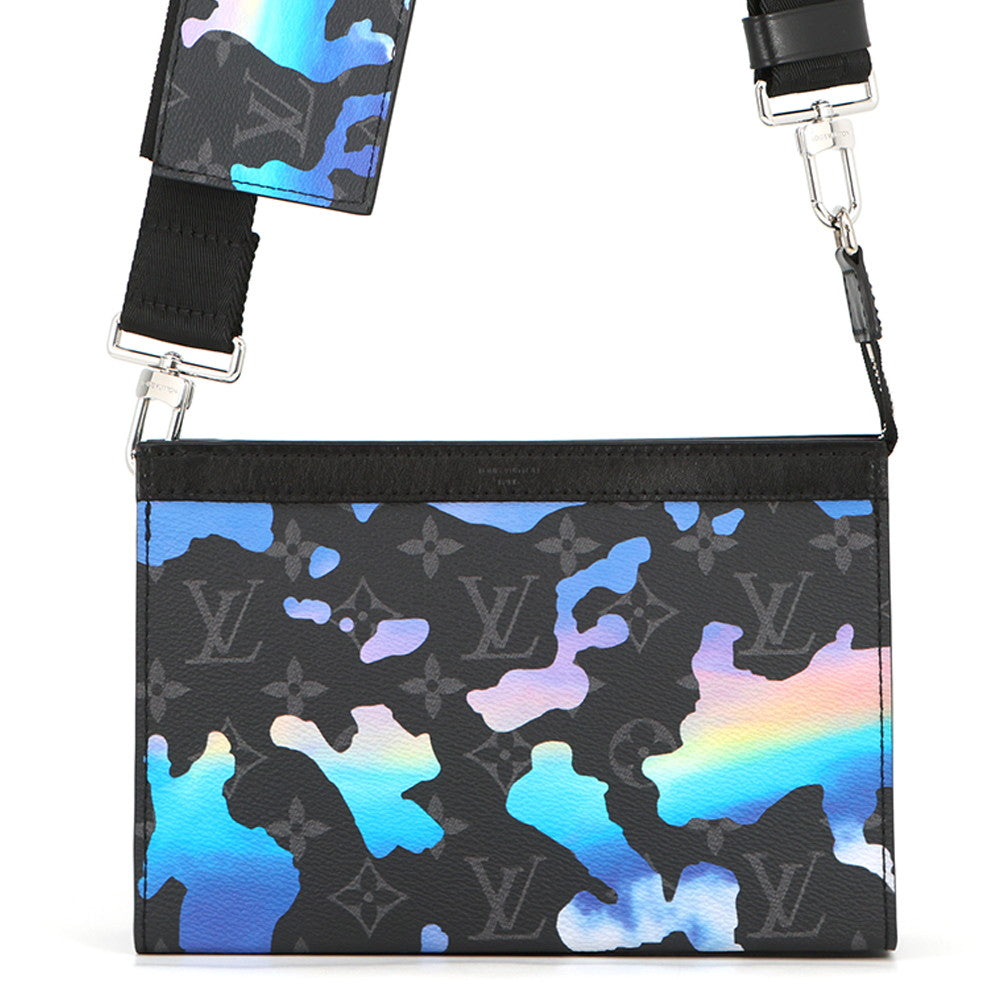 LOUIS VUITTON Room with a View Gaston Wearable Wallet NoirM81753 Monogram Eclipse