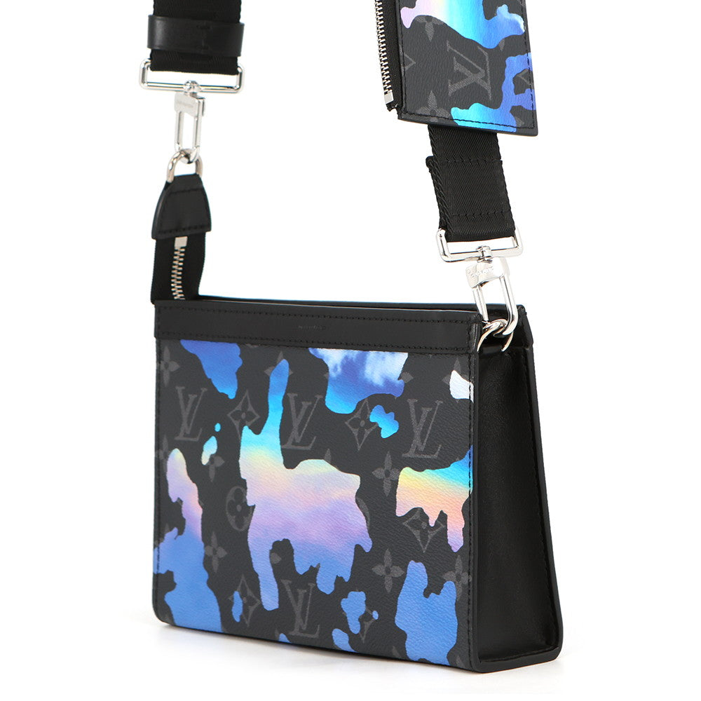 LOUIS VUITTON Room with a View Gaston Wearable Wallet NoirM81753 Monogram Eclipse