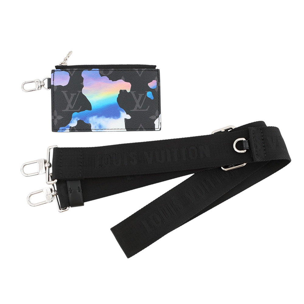 LOUIS VUITTON Room with a View Gaston Wearable Wallet NoirM81753 Monogram Eclipse
