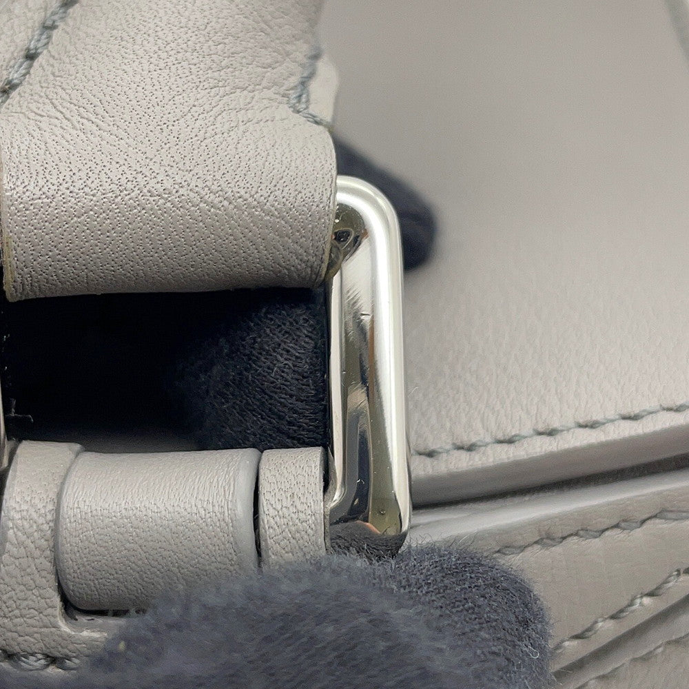 LOEWE Puzzle bag Gray322.30.S21 Leather Size Small