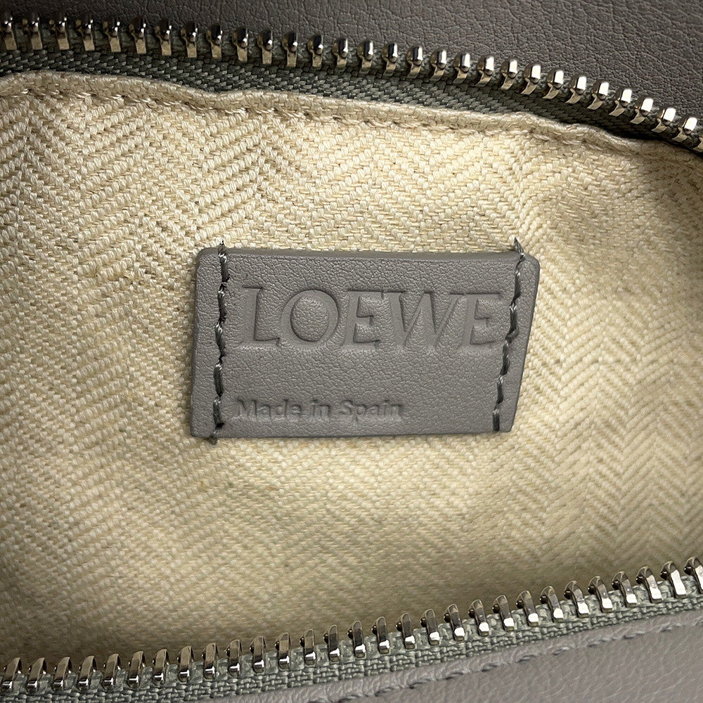 LOEWE Puzzle bag Gray322.30.S21 Leather Size Small