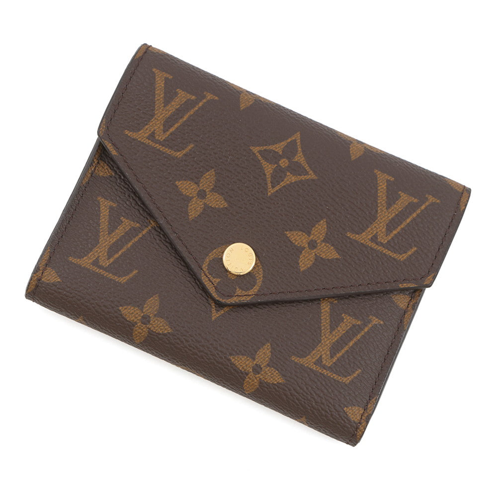 LOUIS VUITTON Portefeuille Victorine BrownM62472 Monogram