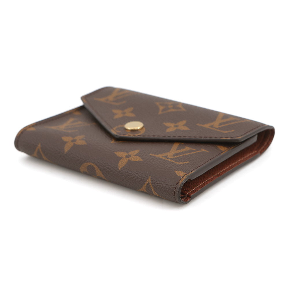 LOUIS VUITTON Portefeuille Victorine BrownM62472 Monogram