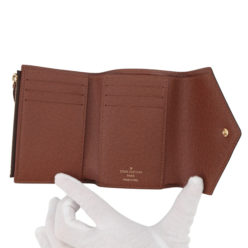 LOUIS VUITTON Portefeuille Victorine BrownM62472 Monogram