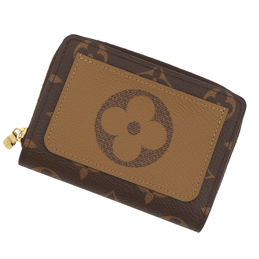 LOUIS VUITTON Portefeuille Lou NoirM81461 Monogram/Monogram Reverse Canvas