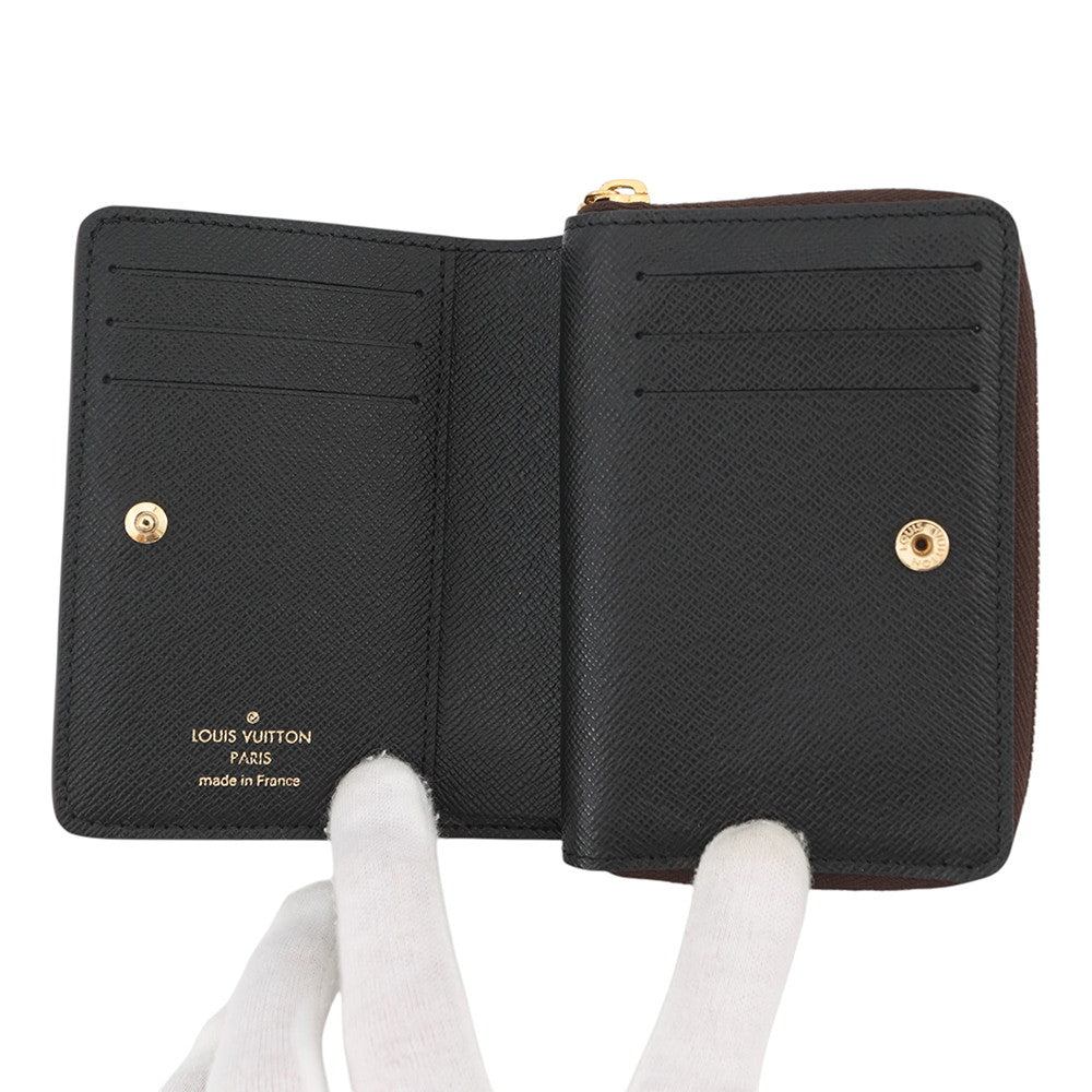 LOUIS VUITTON Portefeuille Lou NoirM81461 Monogram/Monogram Reverse Canvas