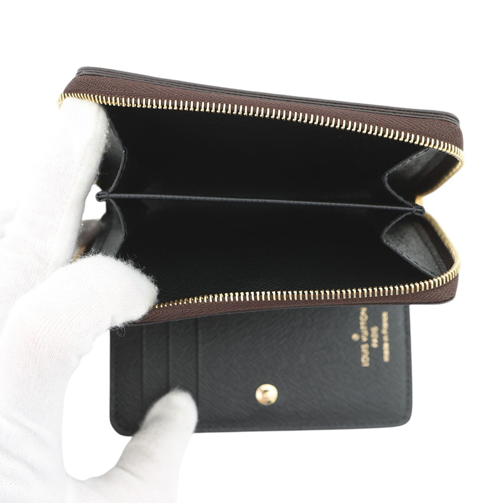 LOUIS VUITTON Portefeuille Lou NoirM81461 Monogram/Monogram Reverse Canvas