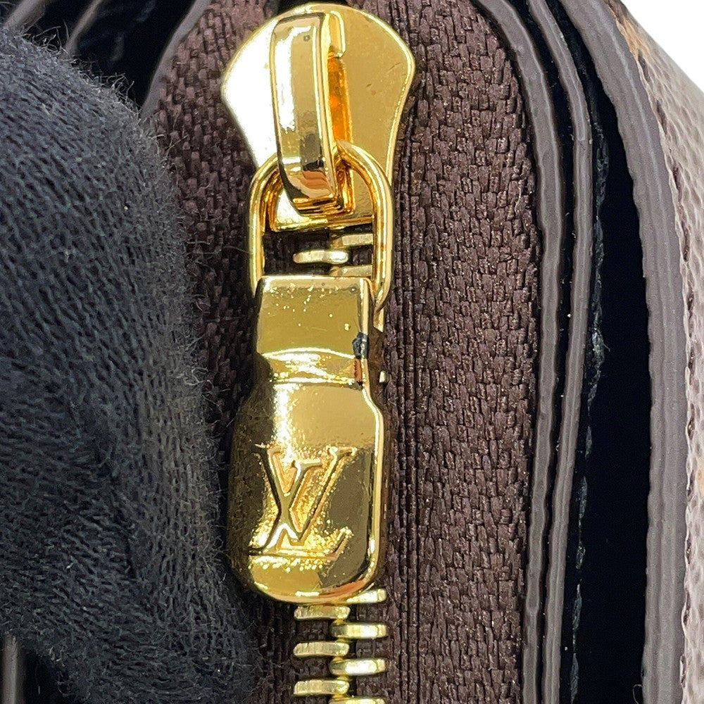 LOUIS VUITTON Portefeuille Lou NoirM81461 Monogram/Monogram Reverse Canvas