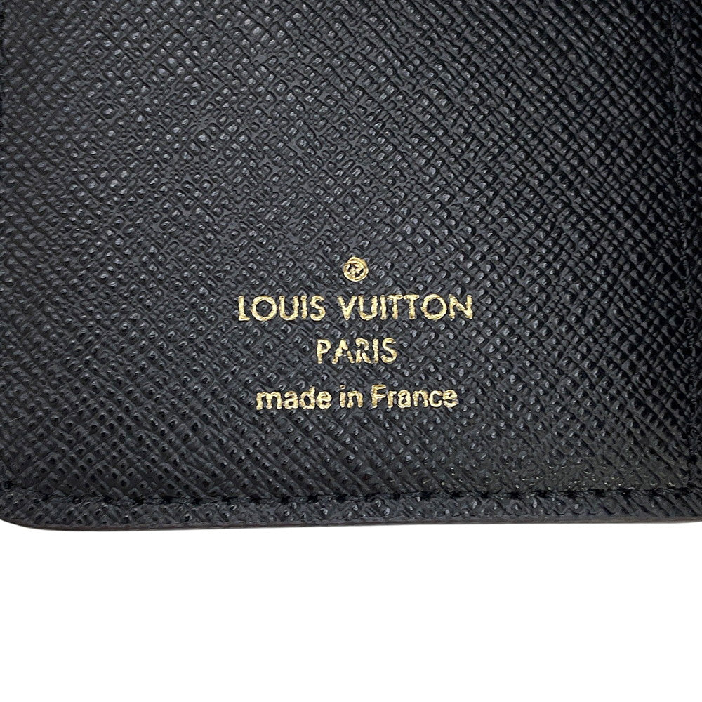 LOUIS VUITTON Portefeuille Lou NoirM81461 Monogram/Monogram Reverse Canvas