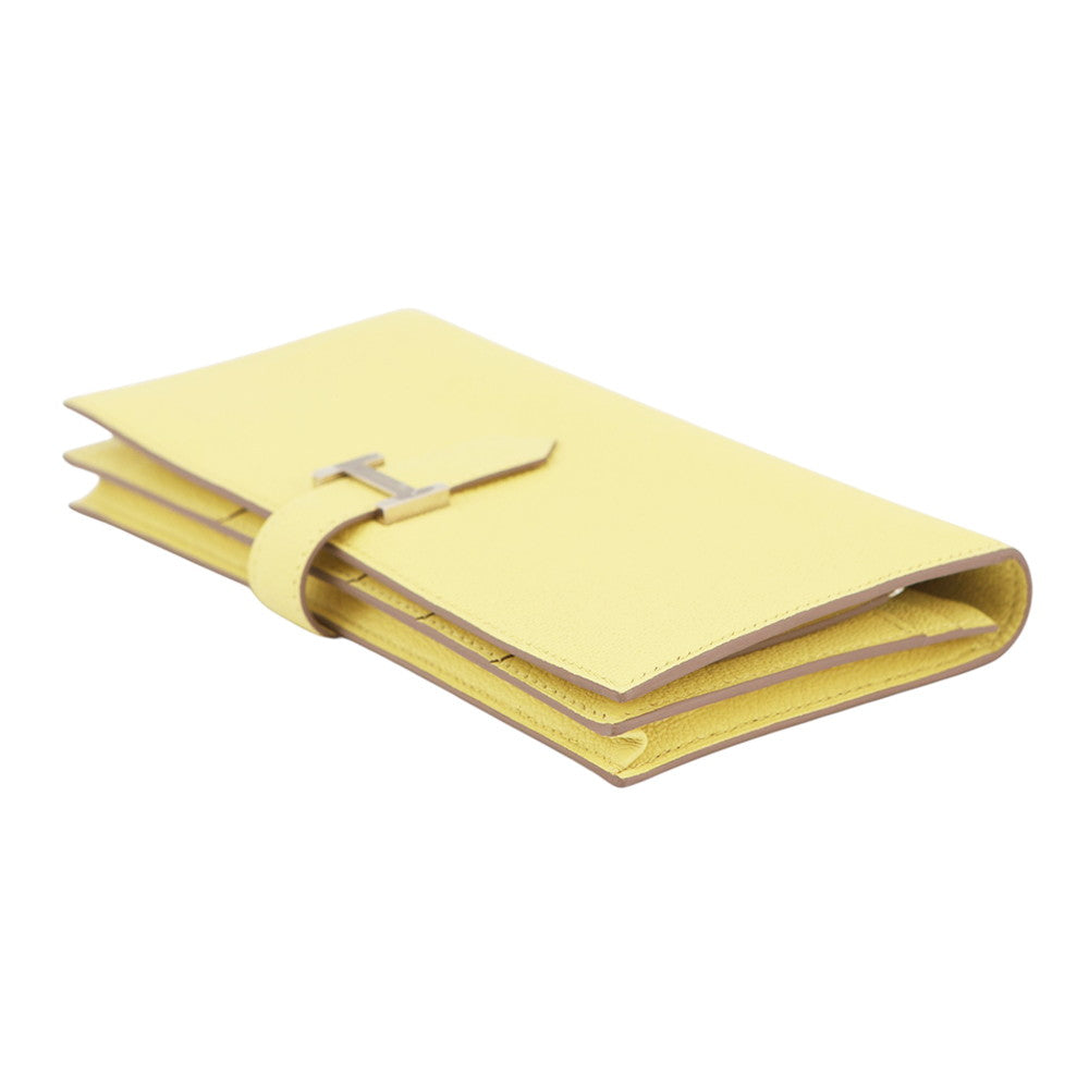 HERMES Beansufla Limoncello Chevre Myzore Goatskin