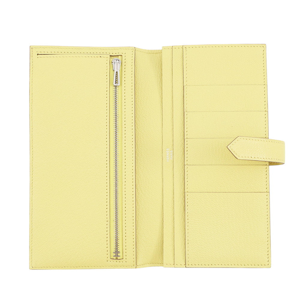 HERMES Beansufla Limoncello Chevre Myzore Goatskin