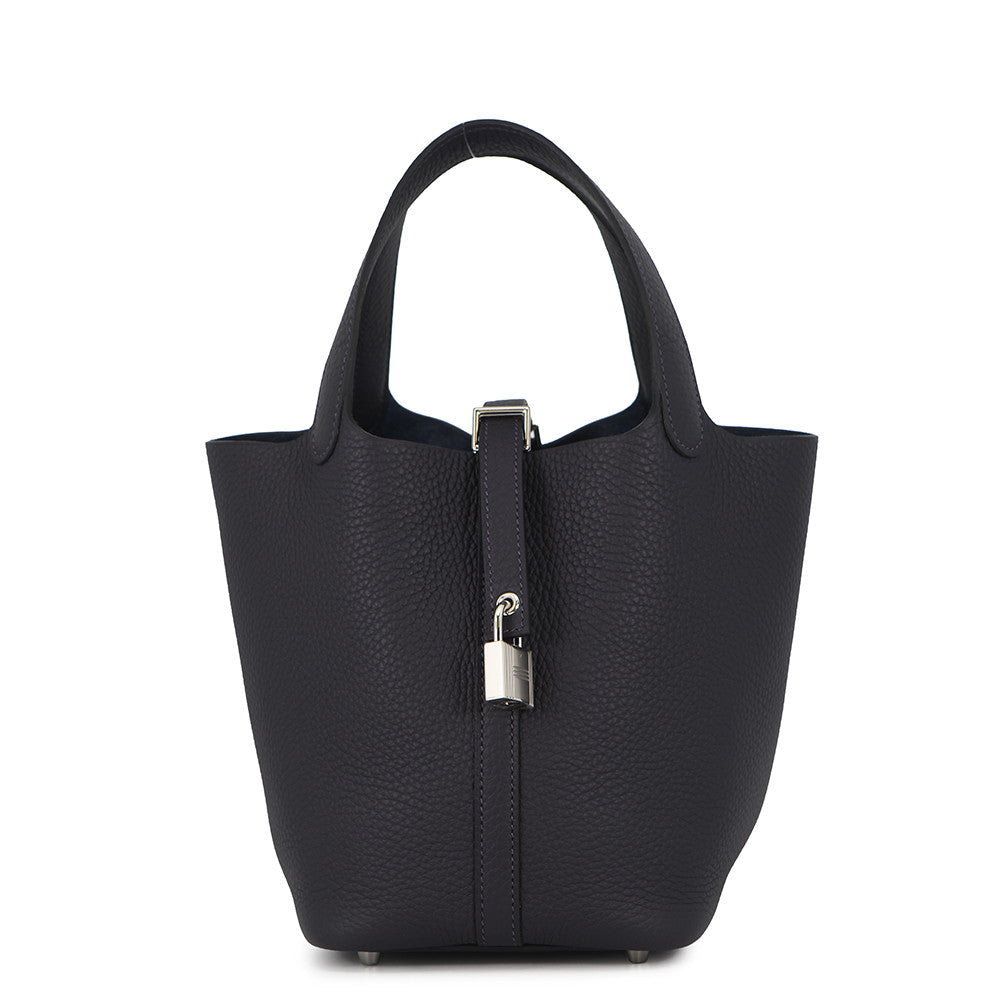 HERMES Picotin Lock Caban Taurillon Clemence Size PM