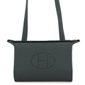 HERMES Videpoches Shoulder Bag Vert Mangrove Togo Leather