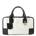 LOEWE Amazona Limited Edition White/Black35279A03PL Leather Size 28