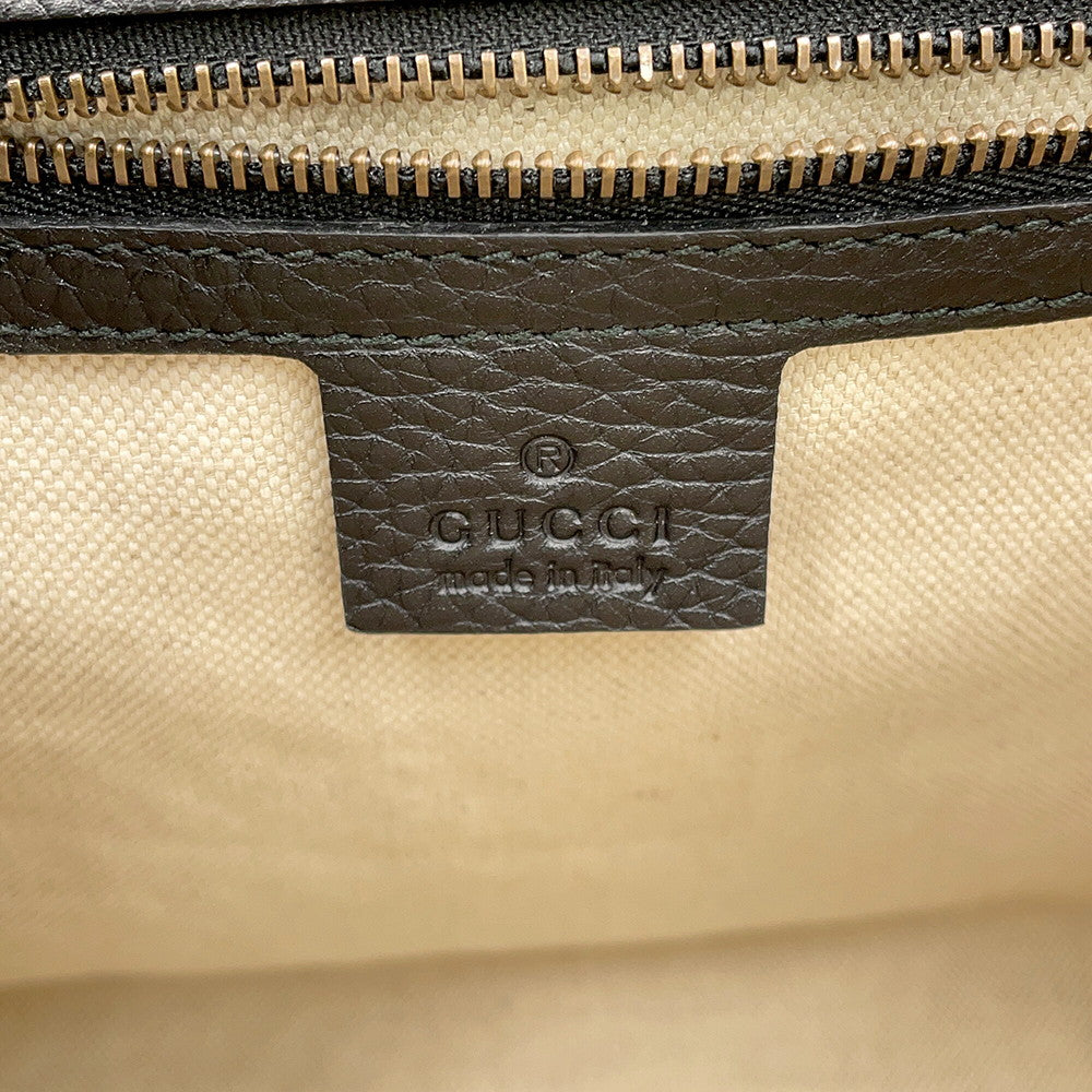 GUCCI GG Marmont 2WAY Handbag Black421890 Leather