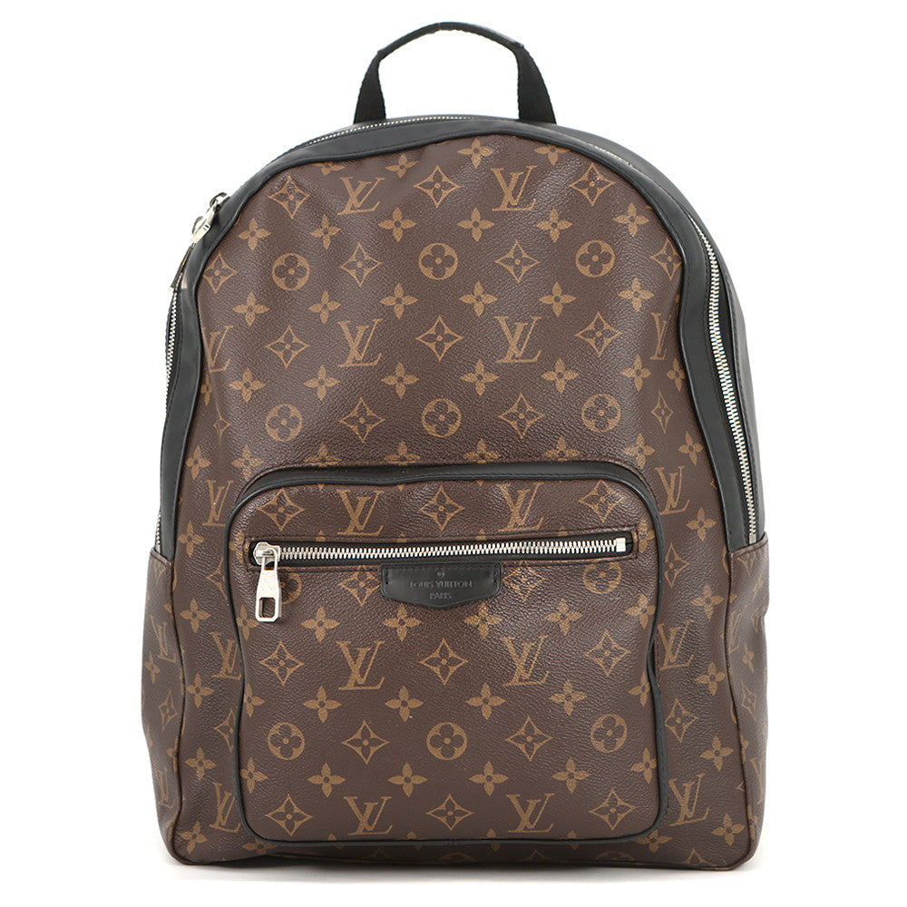 LOUIS VUITTON Josh NV Brown/NoirM45349 Monogram Macassar Canvas