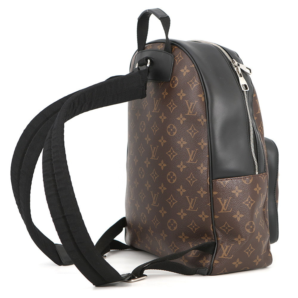 LOUIS VUITTON Josh NV Brown/NoirM45349 Monogram Macassar Canvas