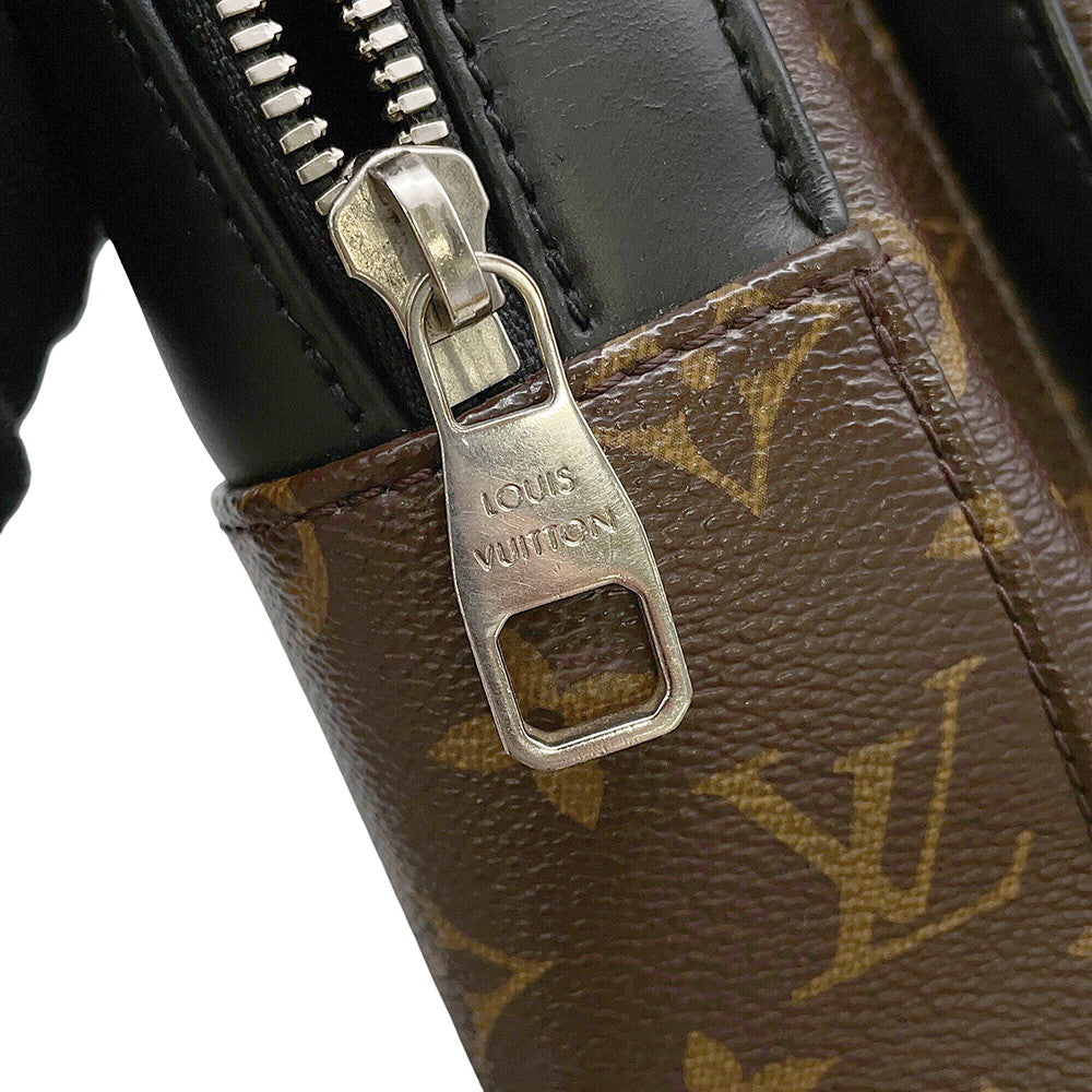 LOUIS VUITTON Josh NV Brown/NoirM45349 Monogram Macassar Canvas