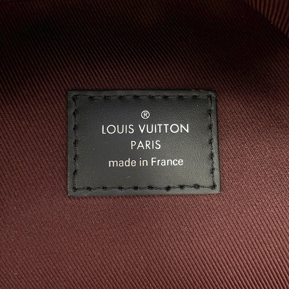 LOUIS VUITTON Josh NV Brown/NoirM45349 Monogram Macassar Canvas
