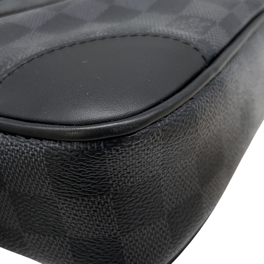 LOUIS VUITTON Port Documan Voyajaj NoirN40445 Damier Graphite