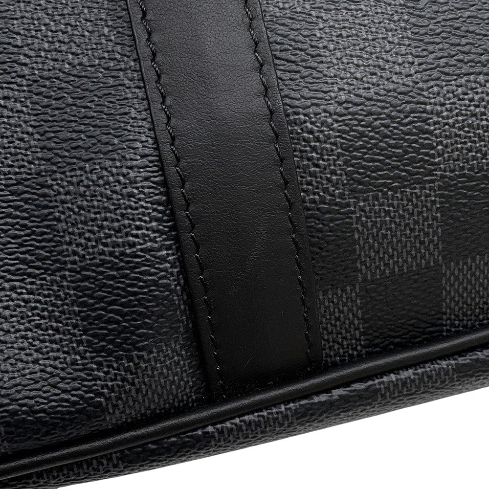 LOUIS VUITTON Port Documan Voyajaj NoirN40445 Damier Graphite