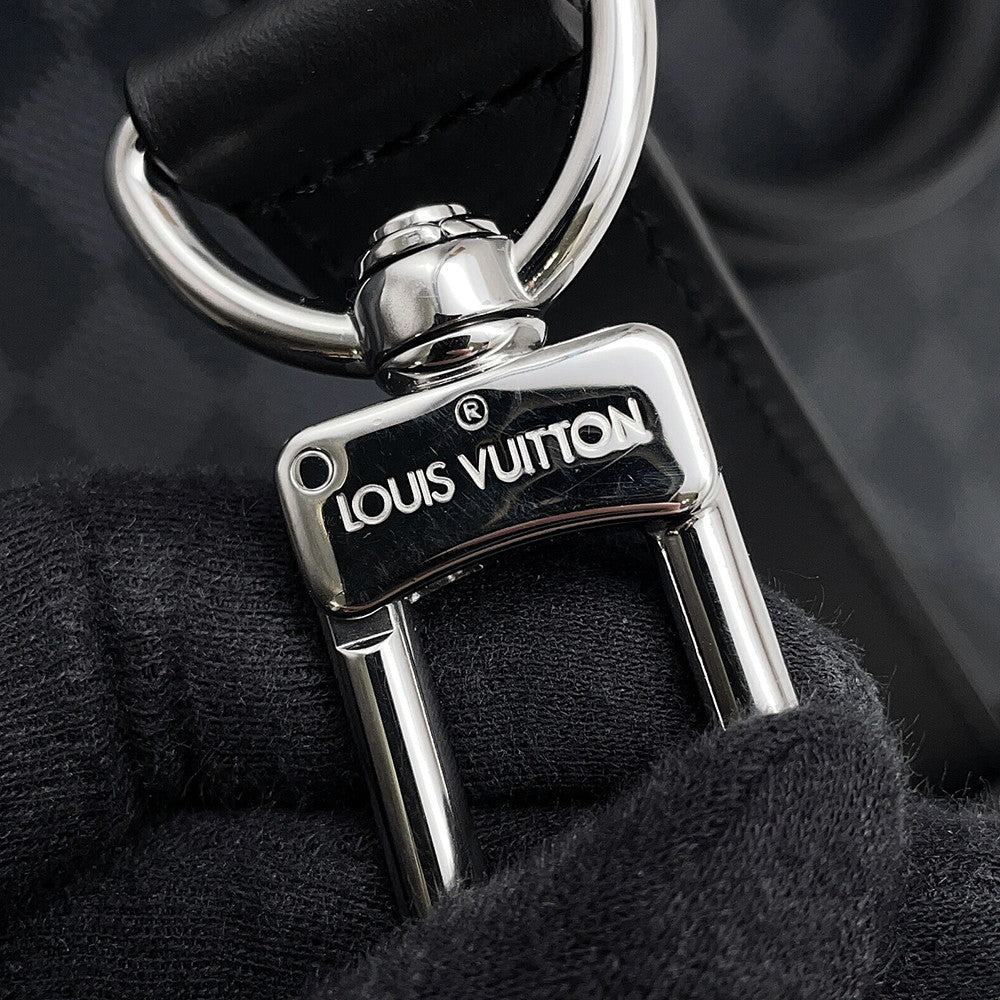 LOUIS VUITTON Port Documan Voyajaj NoirN40445 Damier Graphite