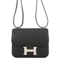 HERMES Constance3 Miroir Black Epsom Size Mini