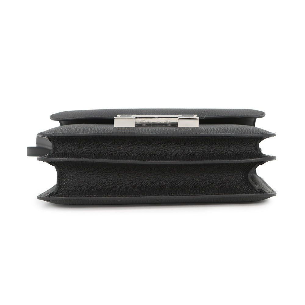 HERMES Constance3 Miroir Black Epsom Size Mini