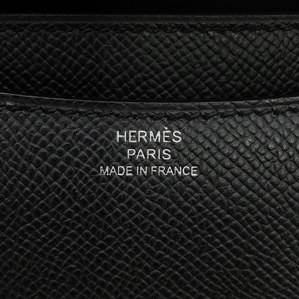 HERMES Constance3 Miroir Black Epsom Size Mini