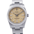 ROLEX Oyster Perpetual 34 W34mm Stainless Steel Beige Dial124200