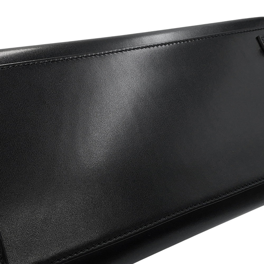 HERMES BirkinSellier Black Box Calf Leather Size 30