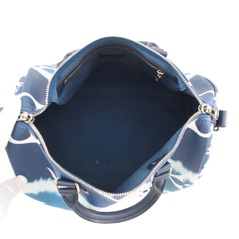 LOUIS VUITTON Keepall Bandouliere BlueM45146 LV Escale Size 30