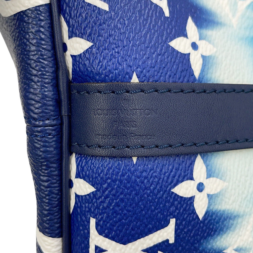 LOUIS VUITTON Keepall Bandouliere BlueM45146 LV Escale Size 30